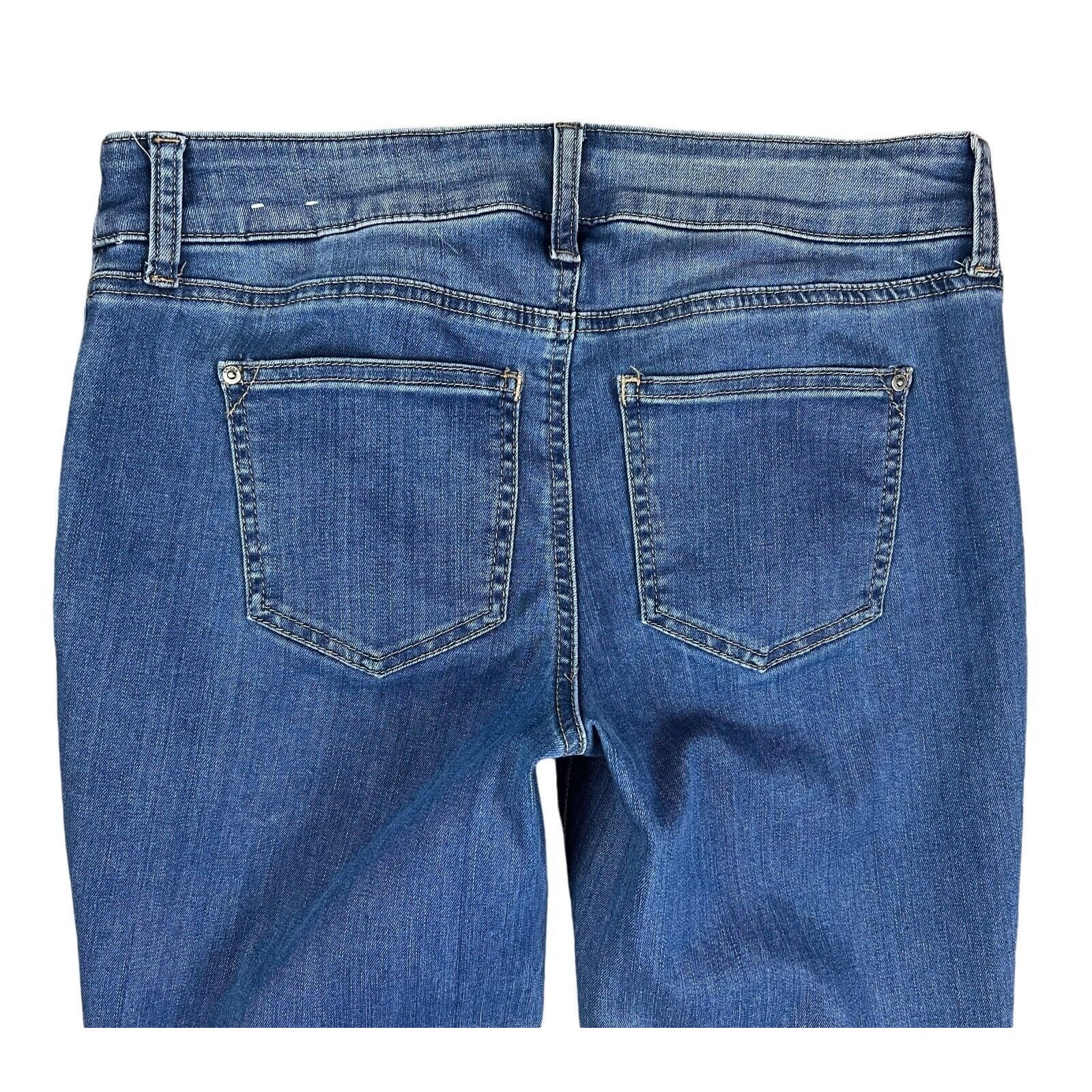 Chico's Mid-Rise Ankle Straight Leg Jeans Size Us 4 Short (Chico's 0s) — image 5 of 8